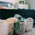 In-Home Service for Bedroom Textile Organization and Sorting of Soiled Items