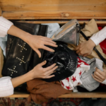 On-Site Sorting and Organization Service Using Vintage-Style Storage Chests