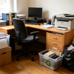 Small-Scale Office Decluttering and Waste Packing Plan