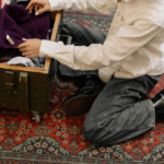 Wardrobe Decluttering: Sorting, Packing, and Removal of Old Clothes | On-Site Organization with Solid Wood Storage Chests